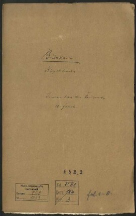 Inventarium des zum Kugelhaus in Butzbach gehörigen Hausrats