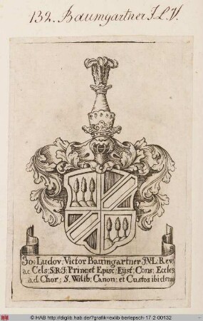 Wappen des Jo. Ludw. Victor Baumgartner