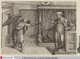 [L'ange annoncant à la Ste. Vierge; The Annunciation; L'Annunciazione; Die Verkündigung]