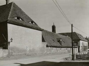 Dresden-Trachenberge, Döbelner Straße 108. Weingut "Wilder Mann". Straßenansicht