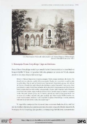 1. Koncepcja Domu Gotyckiego i jego architektura