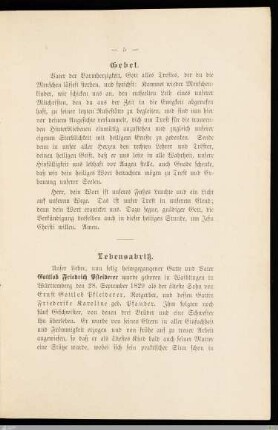 Lebensabriß