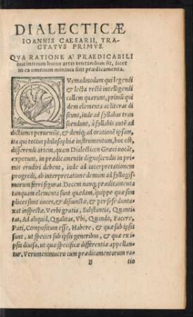 Dialecticae Ioannis Caesarii ...