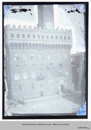 Palazzo Vecchio, Westfassade, Florenz