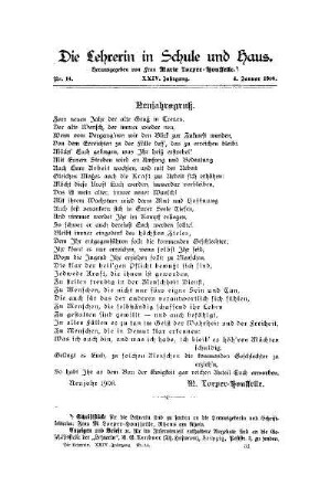 Neujahrsgruß