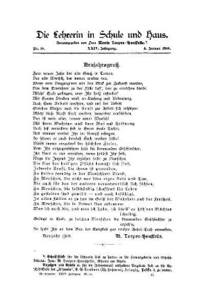 Neujahrsgruß