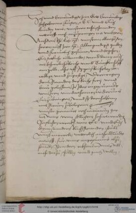 Supplikation Markgraf Georg Friedrich von Brandenburg