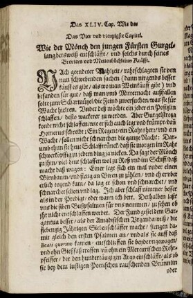 Das Vier und viertzigste Capitel.