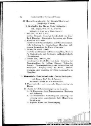 2. Theoretische Eisenhüttenkunde