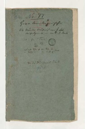Titelumschlag (C. P. E. Bach)