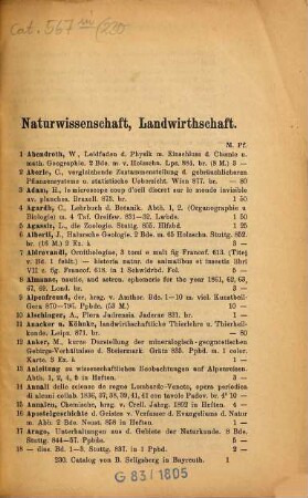 Antiquariats-Katalog. 230. 1895