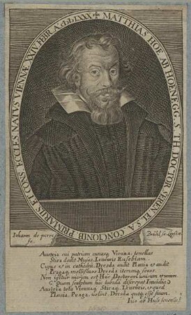 Bildnis des Matthias Höe ab Hoenegg