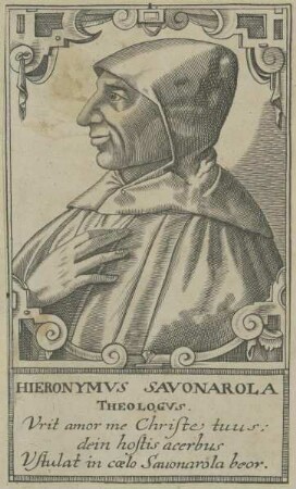 Bildnis des Gerolamo Savonarola