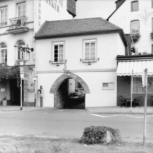 Ehem. Tor der Ortsbefestigung; Rüdesheim, Am großen Tor