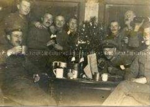 Deutsche Soldaten feiern Weihnachten