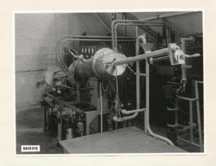 Hochtemperatur-Ofen, Foto 1956