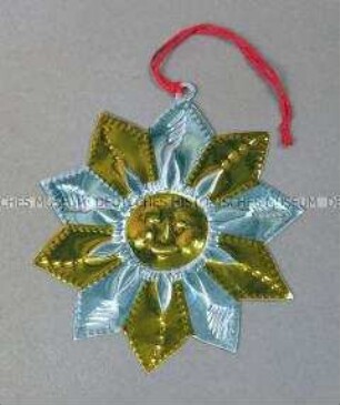 Christbaumschmuck: Sonnenblume