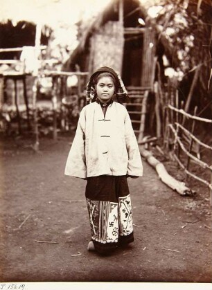 Chinesesisches Schān Mädchen.