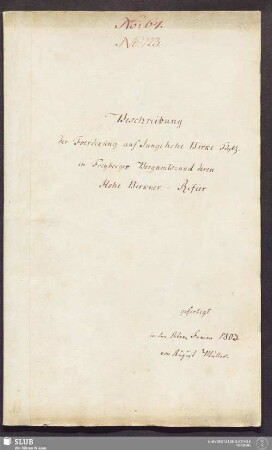 Beschreibung der Foerderung auf Junge hohe Birke Fdgbr. in Freyberger Bergamts- und deren Hohe Birkner-Refier - 17.6631 4.