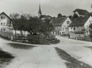 Pfarrkirche : Ortsteilansicht mit Pfarrkirche