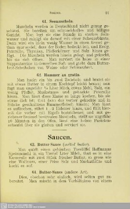Saucen