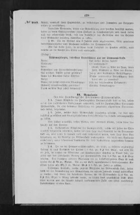 II. Regulativ für die hamburgische Seemanns-Wittwenkasse.