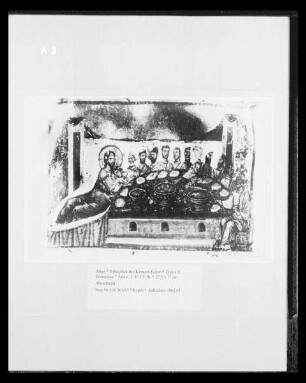 Codex 5, Evangeliar — Abendmahl