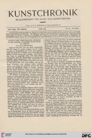 Heft 13 (22. Januar 1909)