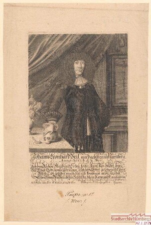 Johann Leonhard Beil (d.J.); geb. 9. September 1637