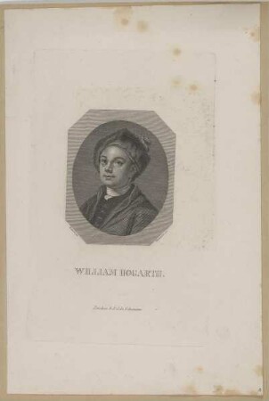 Bildnis des William Hogarth