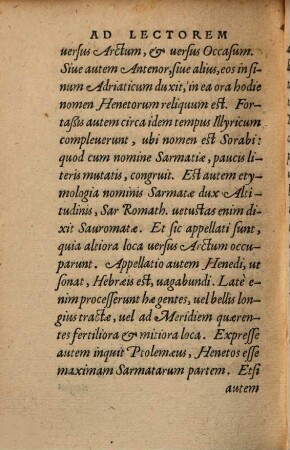 In tabulam Poloniae a se descriptam nuncupatoria (epistola)