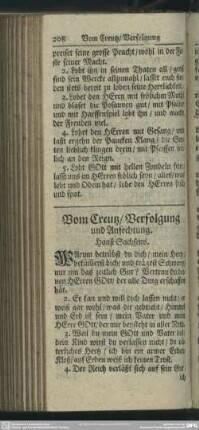 Vom Creutz, Verfolgung und Anfechtung