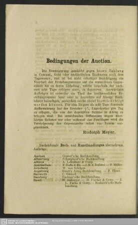 Zur gefälligen Beachtung