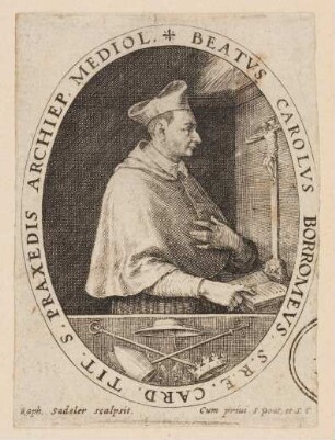 Porträt von Carolus Borromeus