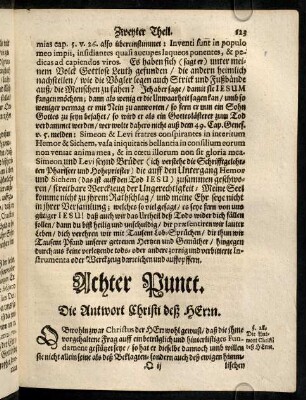 123-132, Punctum VIII - X