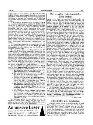 Der preußische Unterrichtsminister Adolf Grimme