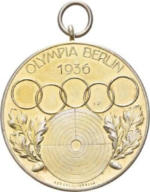 Olympiade-Erinnerungs-Medaille für ein Preisschießen in Singen
