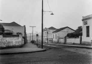 Die "Rua Tradentes" : Straßenecke an der Straße "Rua Tradentes".
