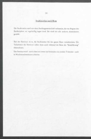 Studienreise
