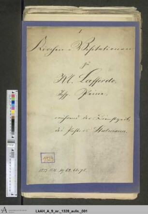 Klein Lafferde: Visitationsakten