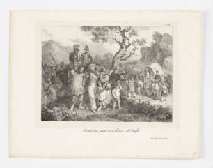 Prends donc garde de te blesser, Mr. Raffla!, Blatt 6 der Folge "Album pour 1827"