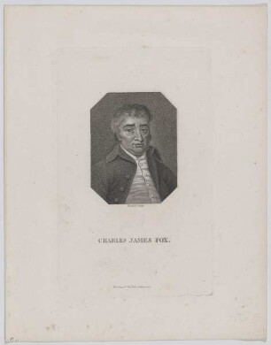 Bildnis des Charles James Fox