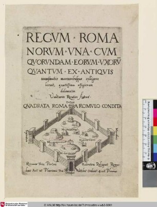 Regum Roma Norum Una Cum Quorundam Eorum Uxoru Quantum Ex Antiquis