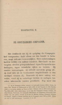 Hoofdstuk II. De Oost-Indische Compagnie