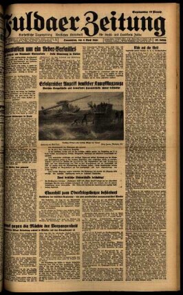 Ausgabe vom Donnerstag, den 04. April 1940.