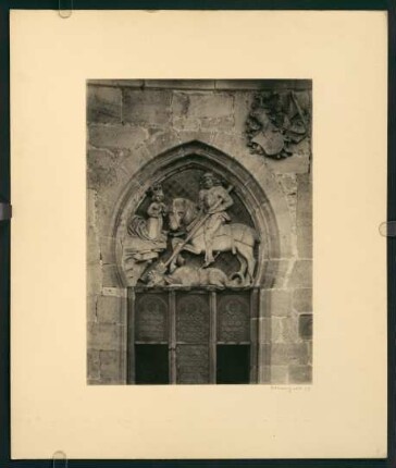 St. Georgsgruppe an der Stiftskirche Tübingen