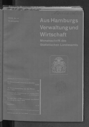 Nr. 4, 1936, 4. Jahrgang.