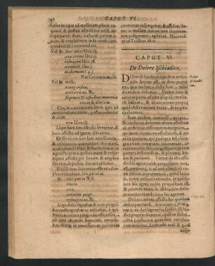 Caput VI. De Dolore Ischiadico.