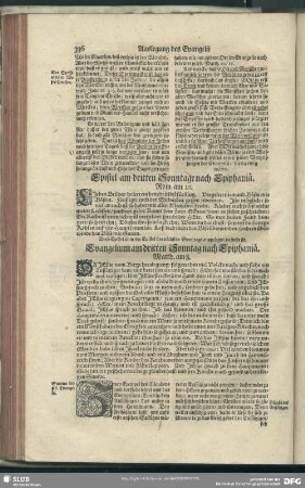 Epistel am dritten Sonntage nach Epiphaniä. Röm. am 12