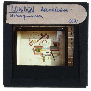 London, Barbican Estate : Lageplan